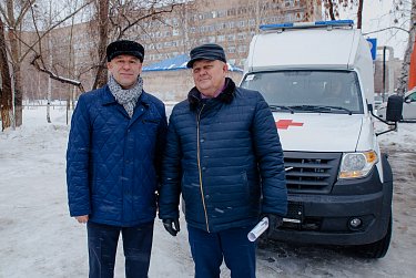 Автопарк скорой помощи пополнился новыми машинами